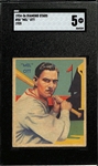 1934-36 Diamond Stars #50 "Mel" Ott (HOF) Graded SGC 5