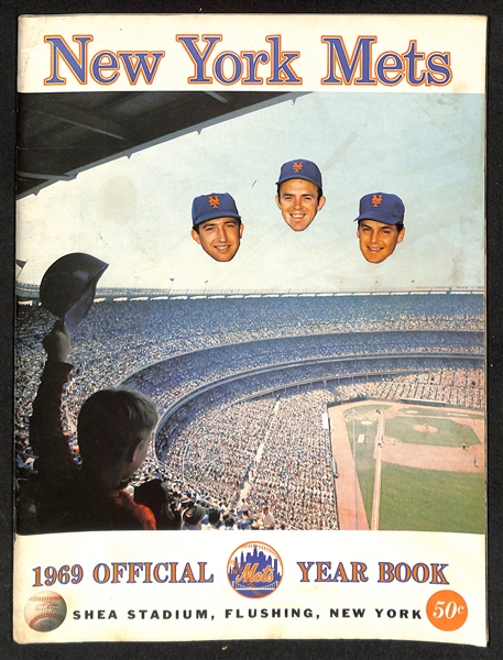 Lot of (8) Booklet/Programs of NY Mets from 1964-1970