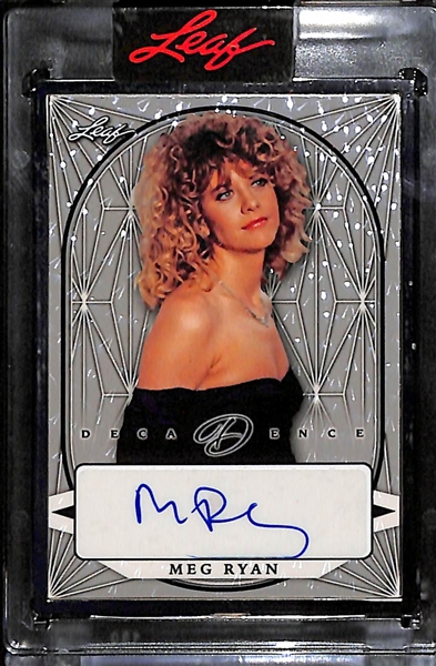 2023 Leaf Decadence Meg Ryan Autograph (#/2)