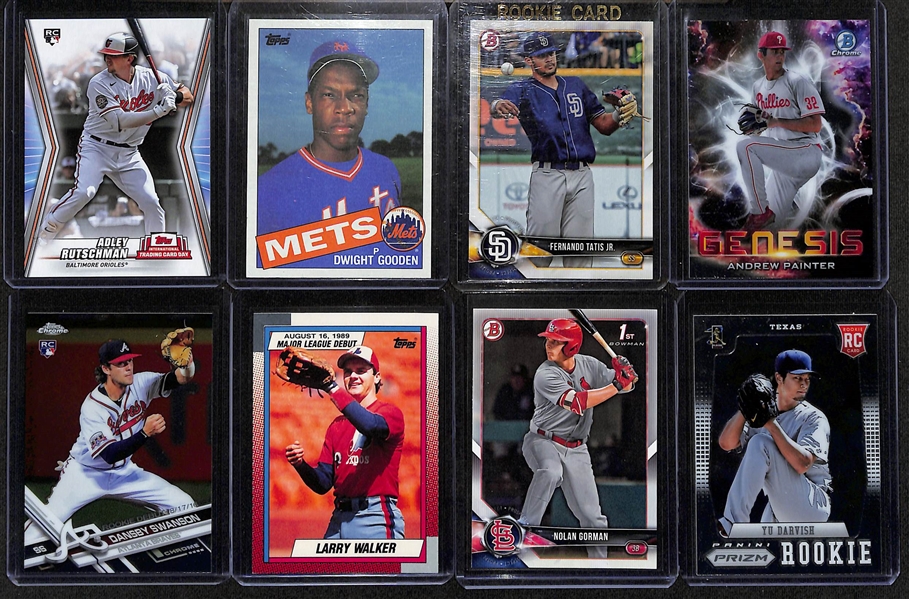 Over 175 Baseball Rookie Cards (Most from the Past 35 Years) Inc. Griffey Jr., Bo Jackson, Ronald Acuna, Adley Rutschman, Tatis Jr., Bobby Witt Jr., S. Sosa, +