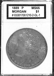 1889-P MS65 Morgan $1 Silver Coin