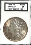 1899-O MS66 Morgan $1 Silver Coin