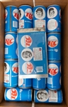 Lot of (42) 1977 RC Cola Cans inc. (30) Baseball, (7) Football, (5) Basketball Inc. Kareem Abdul-Jabbar, George Brett