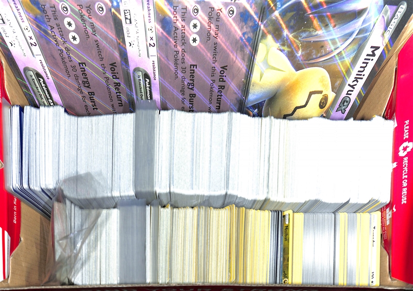 Over 7500+ Pokemon Cards Ranging from 1999-2023 w. 1200+ Holos/Reverse Holos