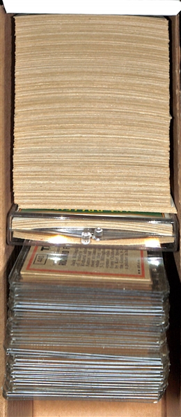 Lot of Approx (250) 1972 Topps Baseball Cards w. Carlton Fisk Rookie Card