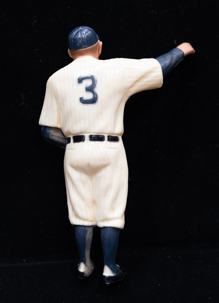 (3) Original Late 1950s Hartland Figurines - Babe Ruth, Yogi Berra, Ted Williams