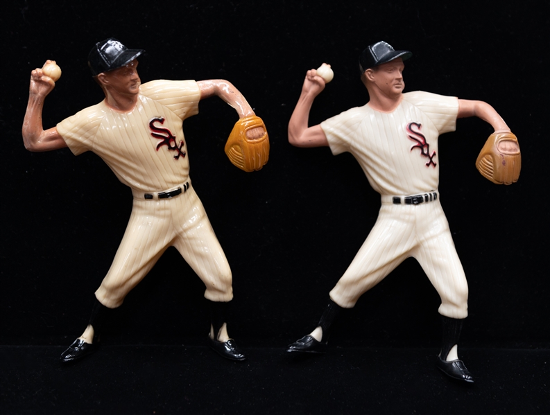 (5) Original Late 1950s Hartland Figurines - (2) Nellie Fox & (3) Eddie Mathews