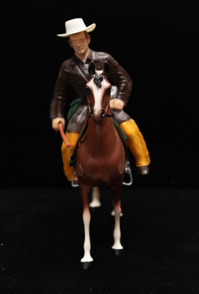 Late 1950s Jim Bowie Hartland Figurine in Original Box w. All Accessories