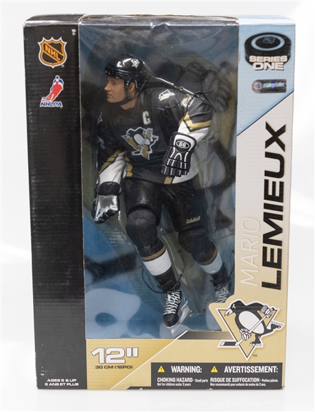 2003 McFarlane Mario Lemieux 12 Action Figure in Original Box - Series One