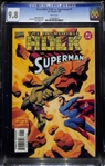 Incredible Hulk vs Superman #1 DC-Marvel Comic Graded CGC 9.8