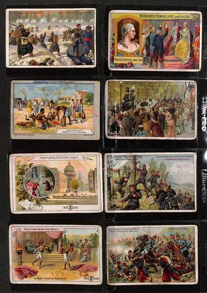 Lot of (30) 3x4 Late 1800s - Early 1900s Historical Ad Cards