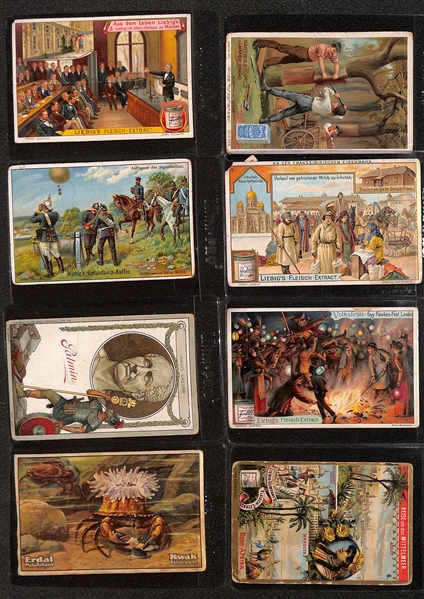 Lot of (30) 3x4 Late 1800s - Early 1900s Historical Ad Cards