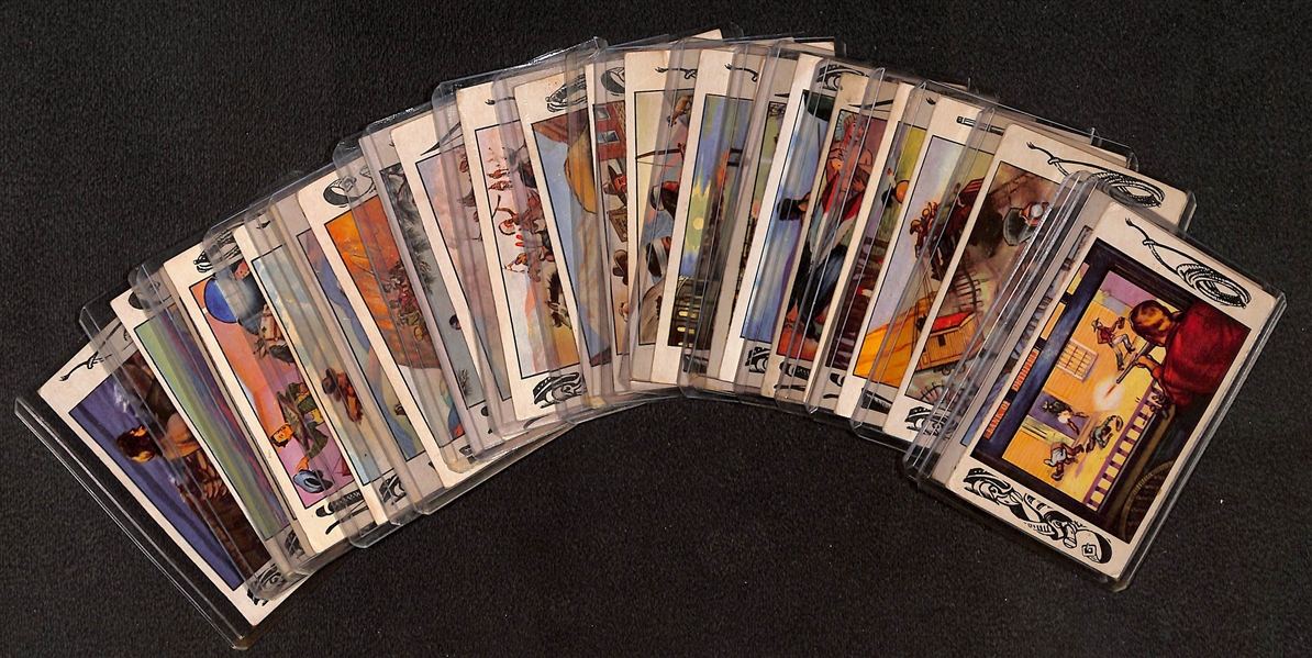 Lot of (22) 1953 Bowman Frontier Days Cards 