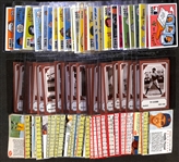 Lot of (27) 1974 Fleer Pioneers of Baseball Cards, (27) 1970-71 Fleer Baseball WS Cards & (34) 1961-1963 Post Baseball and Football Cards