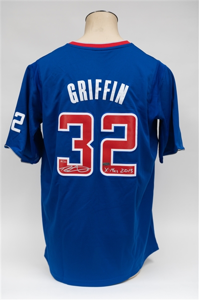Panini Authentic Blake Griffin Signed Authentic Adidas Swingman LA Clippers Jersey w. XMAS 2013 Inscription (Limited Edition of 32, #ed 20/32).  Panini Authentic COA w. Original Box.  Size XL.