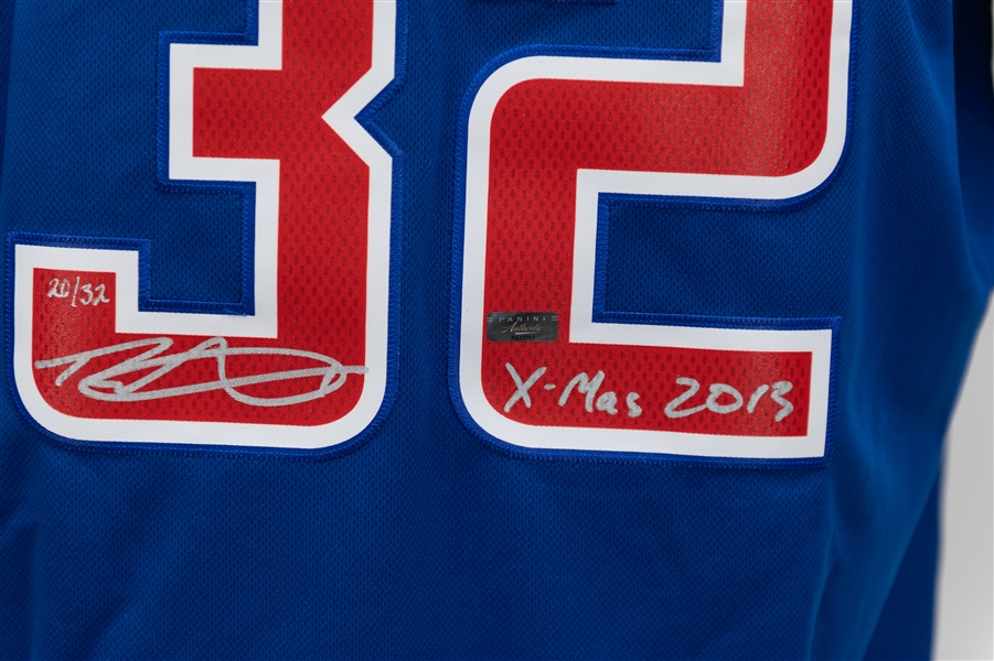 Panini Authentic Blake Griffin Signed Authentic Adidas Swingman LA Clippers Jersey w. XMAS 2013 Inscription (Limited Edition of 32, #ed 20/32).  Panini Authentic COA w. Original Box.  Size XL.