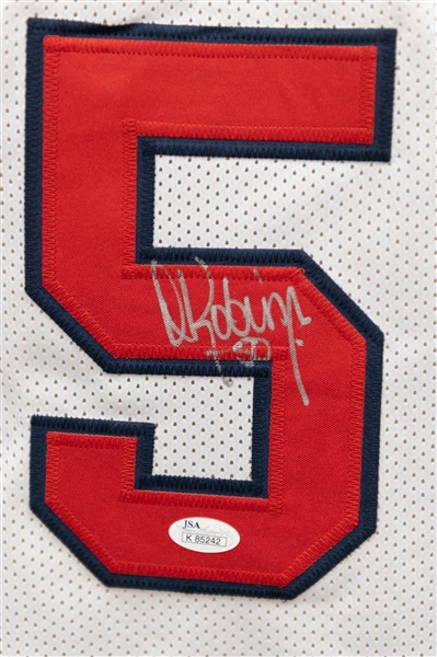 David Robinson Signed Team USA Style Jersey (JSA COA)
