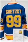 Wayne Gretzky Signed CCM Vintage Authentic St. Louis Blue Jersey (w. JSA Full Letter of Authenticity)