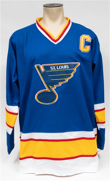 Wayne Gretzky Signed CCM Vintage Authentic St. Louis Blue Jersey (w. JSA Full Letter of Authenticity)