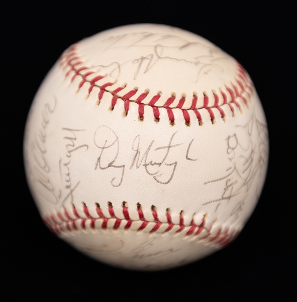 Circa 1976 Pittsburgh Pirates Team Signed Baseball (27 Autographs) Inc. Parker, Stargell, Murtaugh, Jerry Reuss, Tekulve, + (JSA Auction Letter)