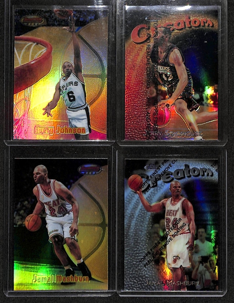 Lot of (60+) Sports Cards with Refractors, Michael Jordan, Wayne Gretzky, +