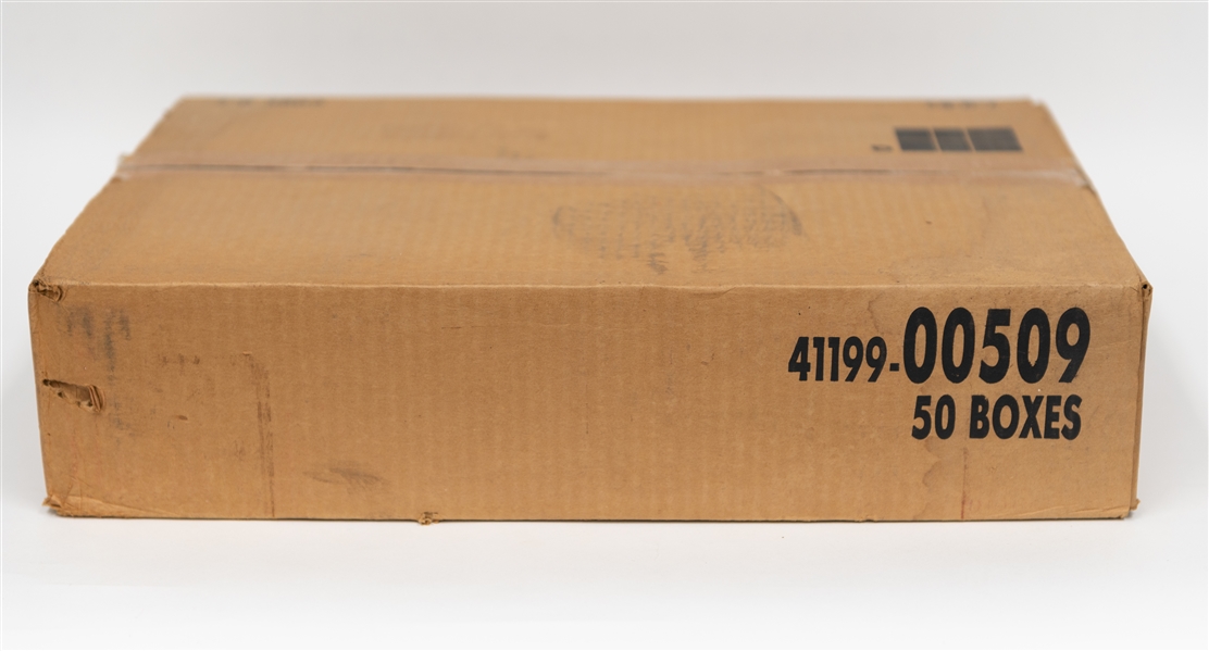 1990-91 Sealed Fleer Basketball Update Factory Set Case of 50 Sets