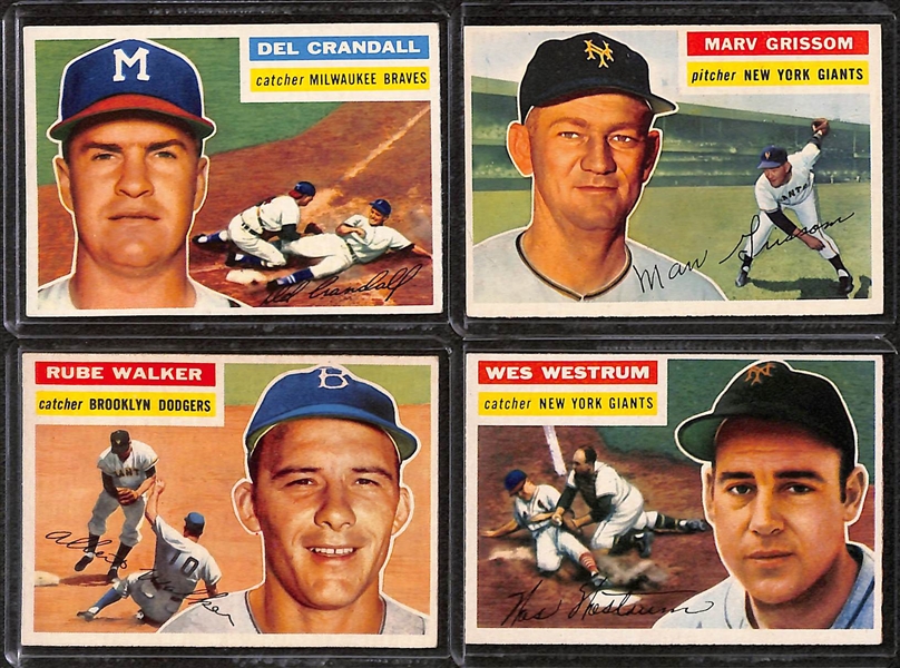 Lot of (10) 1950s Baseball Cards including 1950 Bowman Don Newcombe, 1957 Topps Roy Campanella, 1950 Bowman Billy DeMars, and more