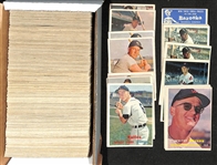 Lot of Approx (360) 1957 Topps AL Baseball Cards w. Kaline & (2) Colavito RC
