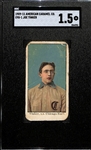 1909-11 E90-1 American Caramel Co. Joe Tinker (HOF) - Cubs - Graded SGC 1.5