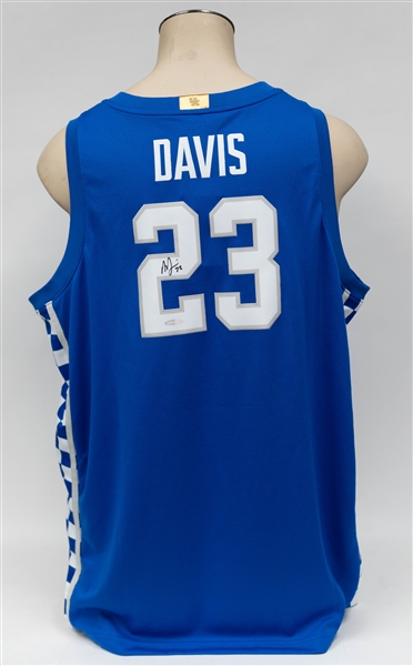 Anthony Davis Signed University of Kentucky Nike Jersey - UDA