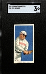 1910 T206 Tris Speaker Piedmont Cigarettes Back - Graded SGC 3