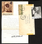 Hattie McDaniel (d. 1952) Signed Letter (Mammy from Gone With the Wind) - Includes Original Mailing Envelope (JSA Auction Letter)