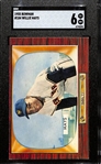 1955 Bowman Willie Mays #184 Graded SGC 6