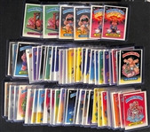 Lot of 1985 Topps Garbage Pail Kids Series 1 w/61 of 82 cards inc. Adam Bomb