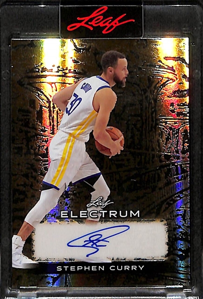 2024 Leaf Electrum Stephen Curry Autograph (#/1)