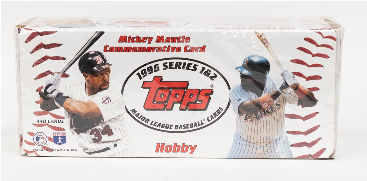 Topps Baseball Complete Series 1 and 2 Sets from 1995-1998