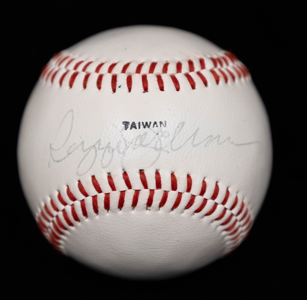 Lot of (4) Autographed Baseballs w. Mark McGwire, Brooks Robinson, Reggie Jackson, and Fay Vincent +(JSA Auction Letter)