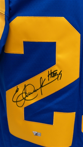 Eric Dickerson Signed Rams Jersey (Fanatics Certified)