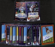 Lot of (17) Autographed Basketball Cards from 2023-2024 w. Elvin Hayes & Chris Mullen
