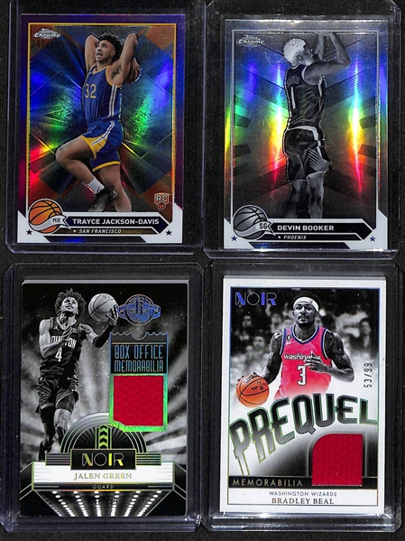 Lot of (160+) Basketball Player Cards w. Bronny James, Stephen Curry, Ausar Thompson RC