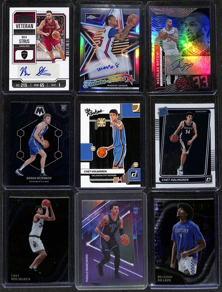 Lot of (100+) Basketball Cards inc. (3) Victor Wembanyama & (5) 2024 Topps Now Team USA w. Curry, James, Durant