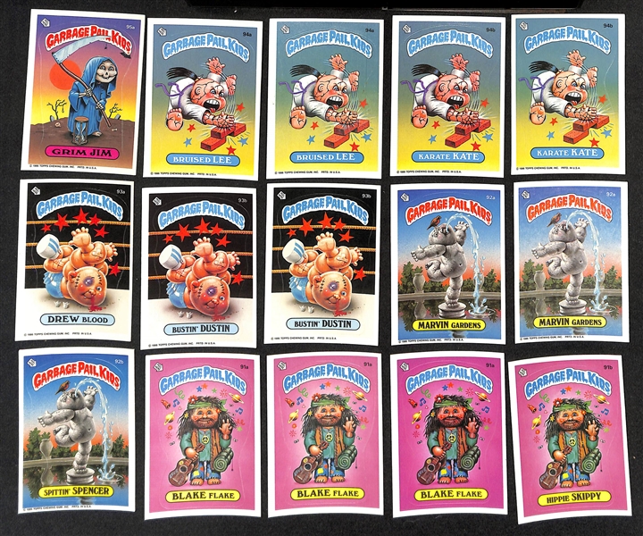 Lot of approx. (200) Assorted Garbage Pail Kids from Series 2-Series 4