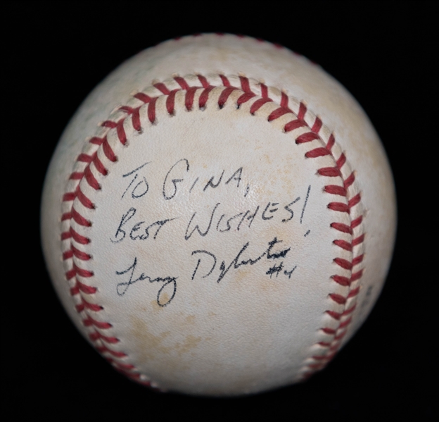 Lot of (3) Signed Baseballs inc. Kalas, Dykstra, & Daulton (JSA Auction Letter)