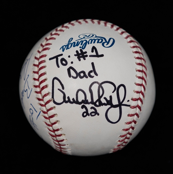 Lot of (3) Signed Baseballs inc. Kalas, Dykstra, & Daulton (JSA Auction Letter)