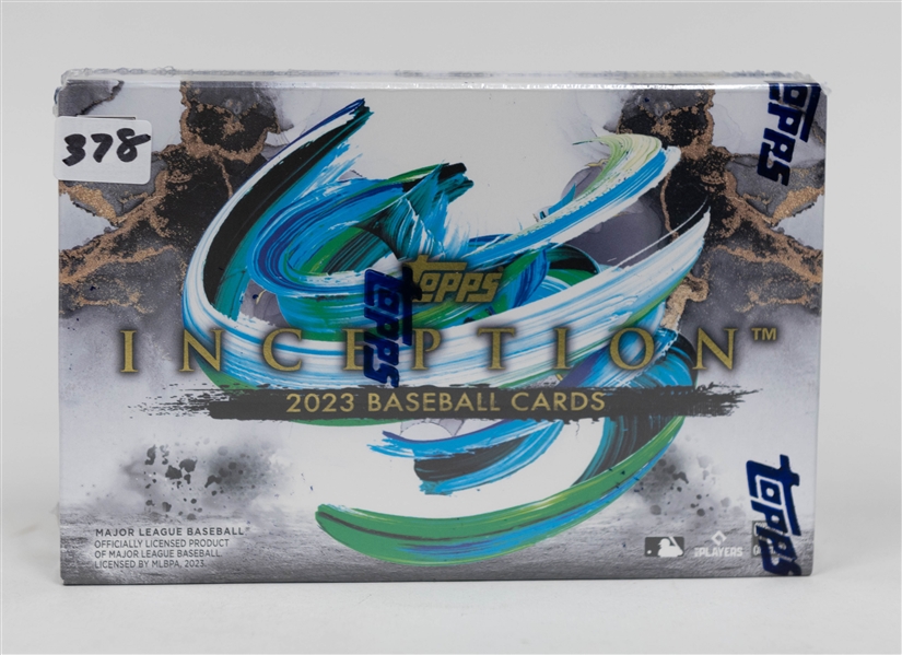2023 Topps Inception Baseball Hobby Box (1 auto) w. Volpe, Henderson 