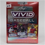 2023 Leaf Vivid Baseball Factory Sealed Hobby Box (5 autos) inc. Skenes potential