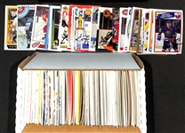 Lot of (300+) Signed Hockey Cards inc. (2) Bryan Trottier, (2) Paul Kariya, + (JSA Auction Letter)