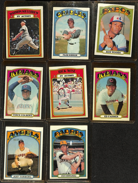 Lot of (19) Topps Baseball Cards from 1959-1972 w. 1961 Roberto Clemente
