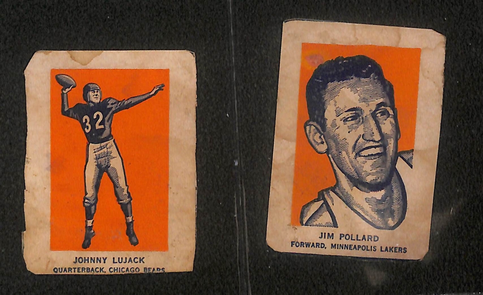 Lot of (13) 1952 Wheaties Sports Cards w. Stan Musial & Phil Rizzuto