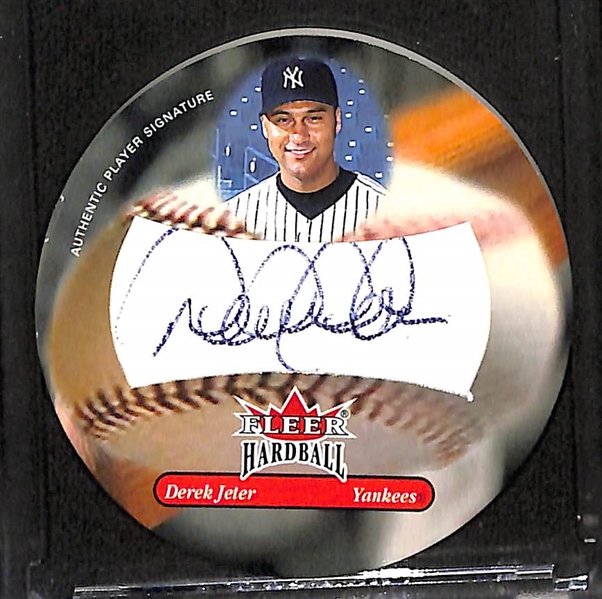 2003 Fleer Hardball Derek Jeter Hardball Signatures Autograph 